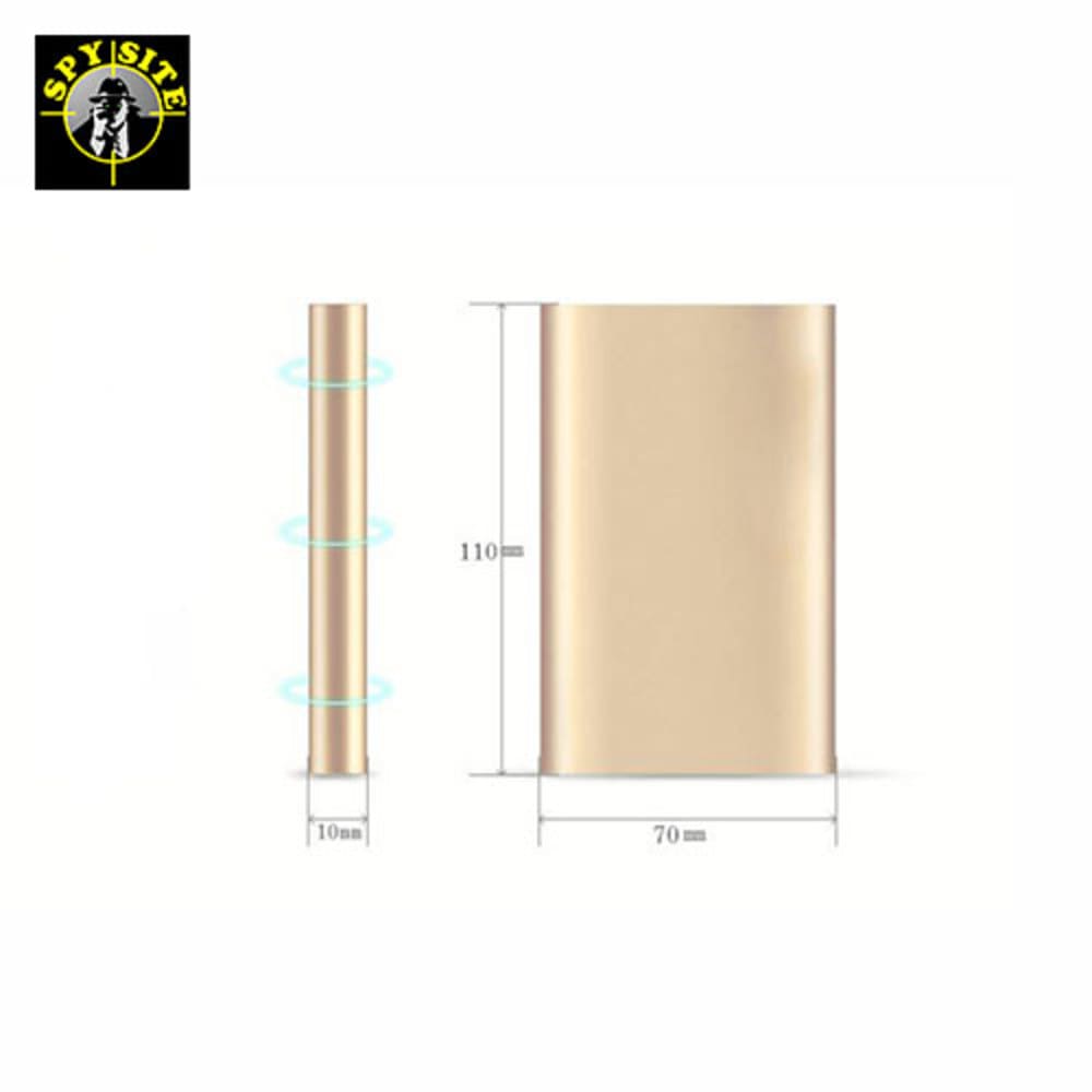 Ultra - thin Portable Slim Metal 10000mah USB Power Bank - SSS Corp.# - variant_sku# - portable battery pack - power bank